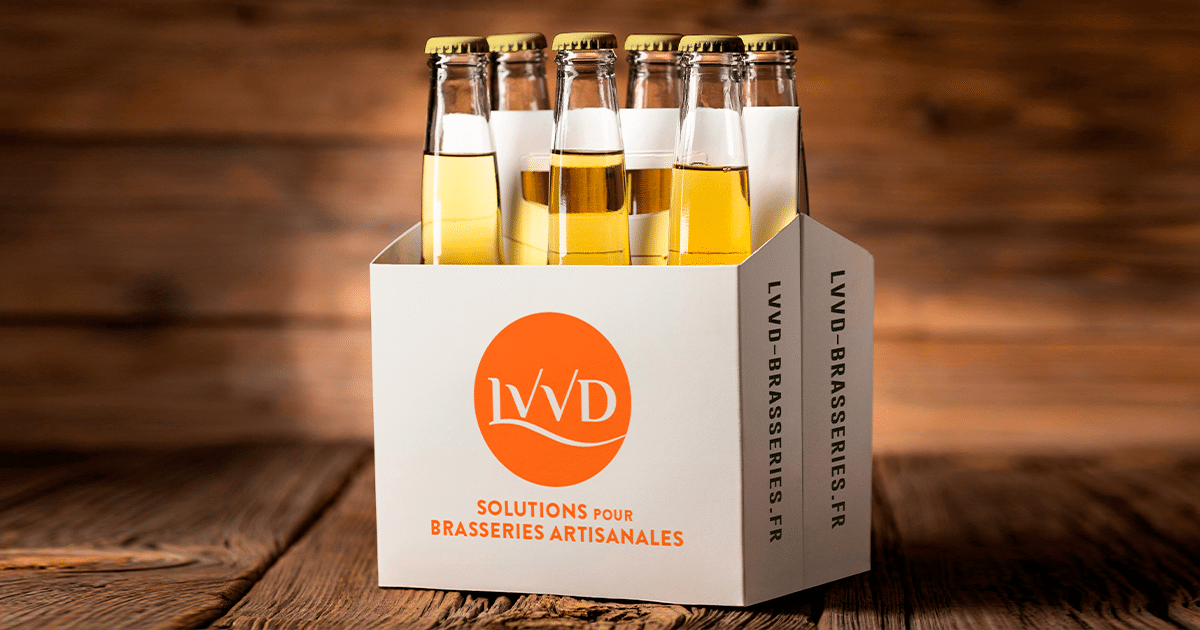 LVVD Brasseries personnalisation packaging